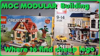 Find Cheap LEGO & Build M.O.C Modular Buildings
