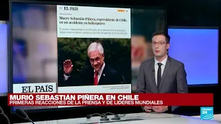 Así registra la prensa el fallecimiento del expresidente chileno Sebastián Piñera • FRANCE 24