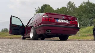 BMW e34 530i V8 cold start