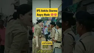 Lady Singham IPS Ankita Sharma Scolding Police Constable 😠😠   #shorts #ytshorts #ipsankitasharma