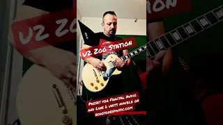 U2 ZOO STATION GUITAR SOUND