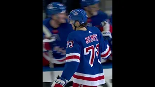 Matt Rempe scores in Stanley Cup Playoff debut 👀 #shorts