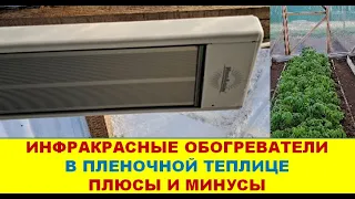 ИК обогреватели в пленочной теплице. Плюсы и минусы