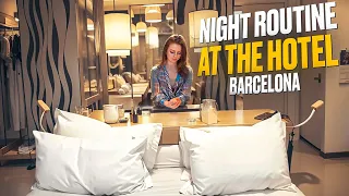 ASMR VLOG IN A HOTEL IN BARCELONA, ROUTINE ON VACATION!