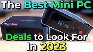 The Best Mini PCs to Look for Holiday Shopping 2023 | Beelink GMKtec ACE MAGICIAN Minisforum