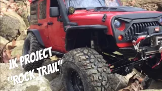 Xtra Speed Jeep Hard Body v2, Axial SCX10II JK Project: #Scale Crawling/Trailing "Rock Trail"