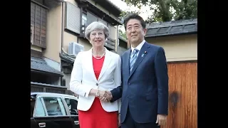 日英両首脳による京都訪問-平成29年8月30日