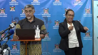 Fijian PS for Health holds a press conference on COVID19 - 24 April, 2021