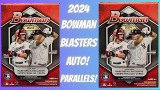 🔥 2024 Bowman Blaster Boxes! ** Auto Pull! and Parallels!! **