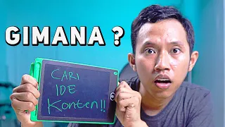 Ternyata Gampang ❗Tips Cari IDE KONTEN VIDEO  YOUTUBE, TIKTOK, & INSTAGRAM REELS untuk pemula