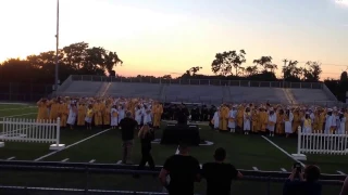 Keystone Oaks class of 2016 cap toss!!