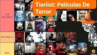 Tierlist Casera #1: Películas De Terror 🎃👻