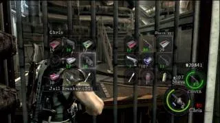 Resident Evil 5 HD Chapter 6-3 Two Gatling Gun Majini & Hangar & VS Wesker P52