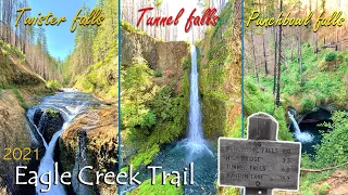 Eagle Creek trail Oregon after reopening 2021 | Best hike along Columbia river gorge