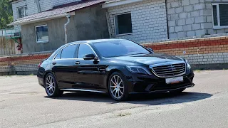 Detailing Mercedes-Benz S63 AMG Everglass Авторенессанс Брянск