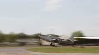 P-63 Kingcobra take off