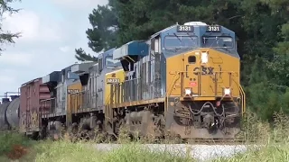 [3c] Cool CSX Trains and a Nice Surprise, Railfanning Dacula - Carlton, GA, 09/19/2016 ©mbmars01