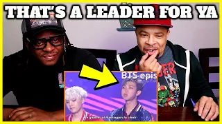 That's a Leader For Ya | Namjoon's serious leader moments (REACTION)