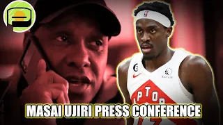 Raptors President Masai Ujiri Press Conference (LIVE) - Pascal Siakam traded to Indiana
