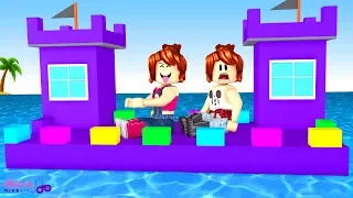 Roblox - BARCO CASTELO DA ALEGRIA (Build A Boat For Treasure)