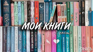 книжные полки 2 часть || мои книги🥴📖