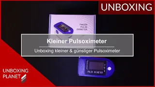 Kleiner und günstiger Pulsoximeter ausgepackt - Unboxing Planet