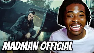 FIRST TIME REACTING TO MADMAN || ITALIAN EMINEM?  ( ITALIAN RAP)