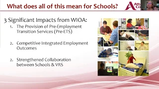 WIOA and Pre-Employment Transition Services