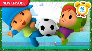 NEW SPECIAL ⚽️ POCOYO ENGLISH ⚽️ The Big Football Match [90 min] Full Episodes |VIDEOS & CARTOONS