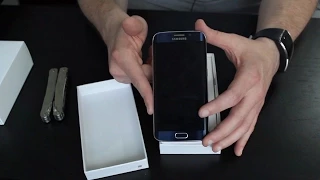 Verizon Galaxy S6 Edge and Samsung Wireless Charger Unboxing/Impressions