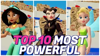 Top 10 Most Powerful Disney Infinity Female Heroes (MagnaGuards) Tinkerbell - Maleficent - Jasmine