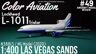 1:400 NG Model Las Vegas Sands Lockheed L-1011 Tristar N388LS (Aircraft Models Review #49)