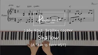 Lady Gaga, Bradley Cooper - Shallow (A Star Is Born) Piano cover/Sheet