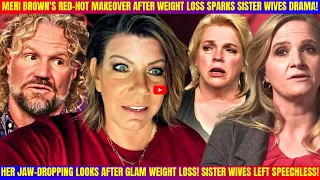 TLC SHOCKER!"Lady in Red: Meri Brown's Stunning Transformation Leaves Sister Wives Green with Envy!"