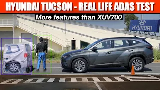 Hyundai Tucson 2022 - All ADAS Features Explained | Better than Harrier, Compass?