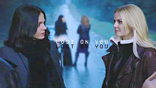 regina and emma || lost on you (swanqueen)