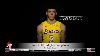 Lonzo Ball Top Lowlights from 2017 NBA season