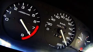 Honda Civic 2.4 vtec Acceleration 0-100 0-200 Test Drive