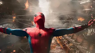 Spider Man Homecoming ( 2017 ) || Ferry Fight Scene || TOM Holland Michael Keaton clip