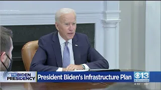 Biden Meets With Bipartisan Group Of Lawmakers On Infrastructure