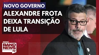 Alexandre Frota deixa transição de Lula