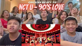 COUSINS REACT TO NCT U 엔시티 유 '90's Love' MV