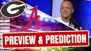 UGA vs Alabama - SEC Championship Preview & Prediction (Late Kick Cut)