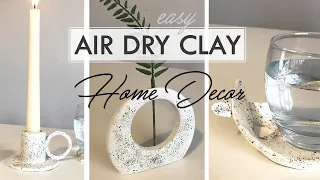 DIY HOME DECOR - Air Dry Clay - Simple and Effective