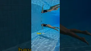 How to swim underwater without swimming