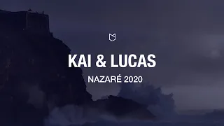 Kai Lenny & Lucas Chianca at Nazaré 2020—Awarded Best Team [RAW FOOTAGE]