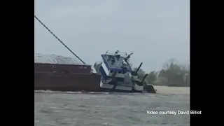 Towing Vessel Michelle Ann Sinks Near Baton Rouge, LA