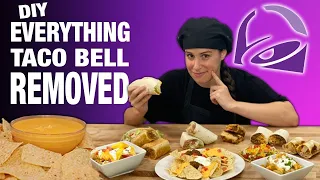 DIY EVERYTHING Taco Bell 🌮🔔 Removed // Feat. Fiesta Potatoes