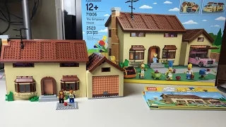 Lego Simpsons House - Review & Speedbuild for my City!