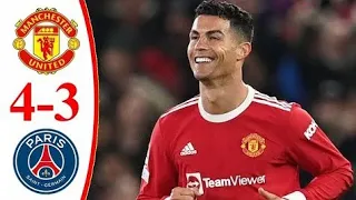 PSG vs Man United 4−3 - Extеndеd Hіghlіghts & All Gоals 2022 HD